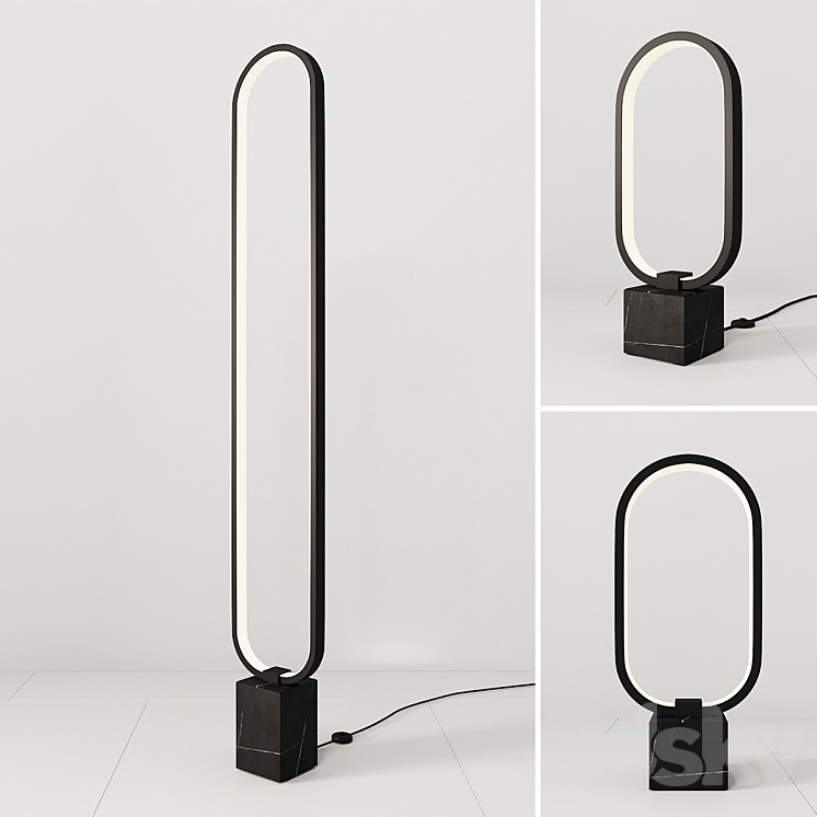 Cinta floor and table lamp
