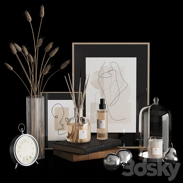 Decorative Set with pears