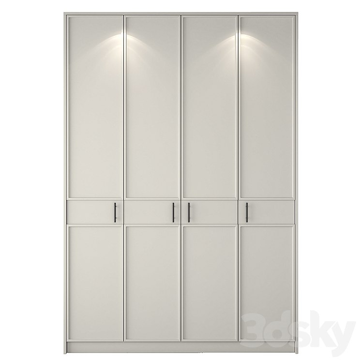 Horn's bedroom closet