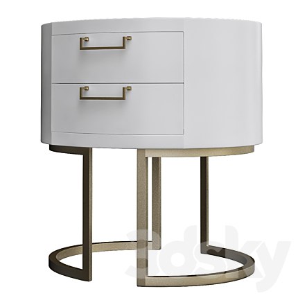 BAKER Pallasite Lamp Table