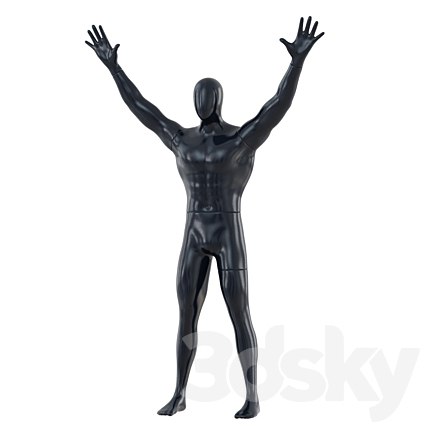 Male Abstract Mannequin 91