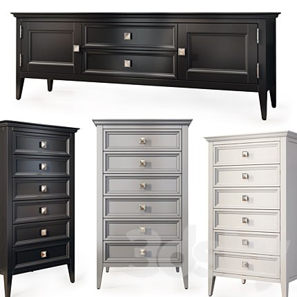 Chest of drawers and TV stand RFS Brooklyn. Tvstand, dresser