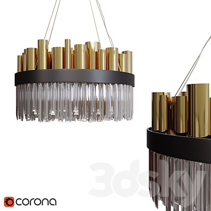 Luxurious Stainless Steel Nordic Chandelier