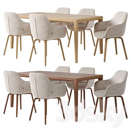 Aleli Chair.Kave Home, Table Nizou AM PM