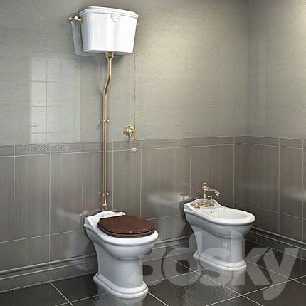 "PROFI" Toilet Bidet LINEATRE Hermitage