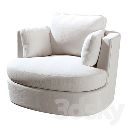 SWIVEL CHAIR CLARISSA BY EICHHOLTZ