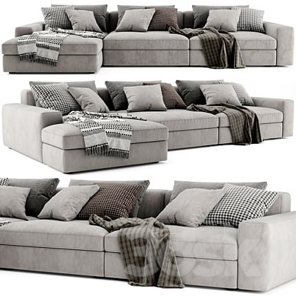 Poliform Dune Chaise Longue Sofa 2