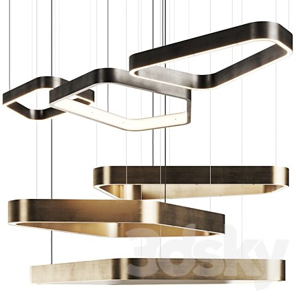 Henge Polygonal Evo Pendant Lamps