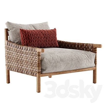 Paola Lenti Kiori Armchair