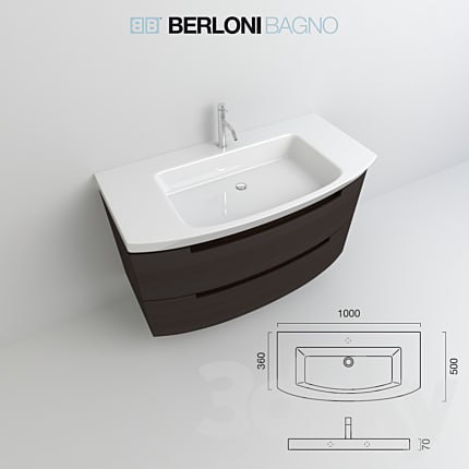 Sink BERLONI BAGNO MOON