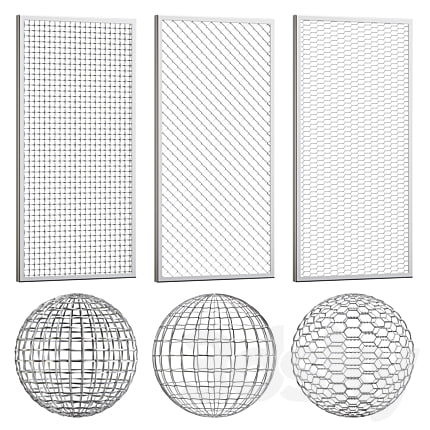 Wire Mesh Set 2