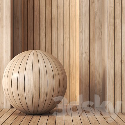 2 Plank Wood Texture 4K - Seamless