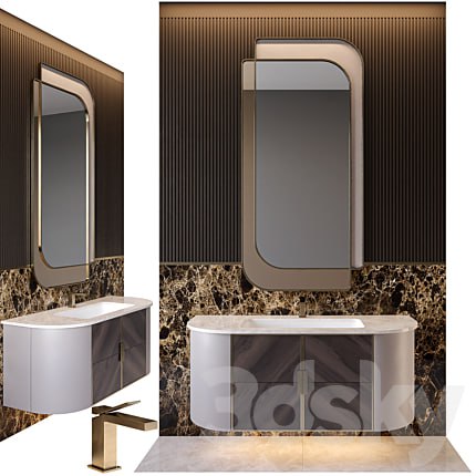 Bathroom furniture composition 109