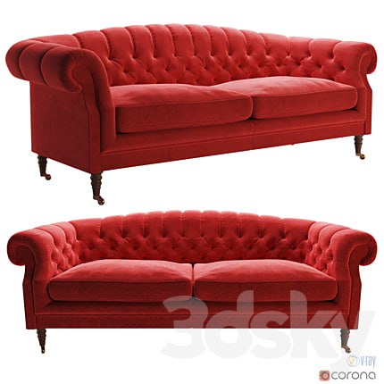 Flemming & Howland Bradwell sofa