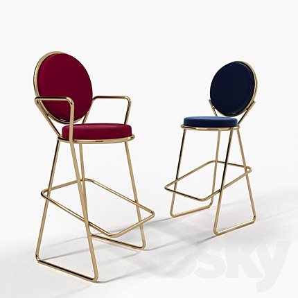 Double zero bar stool from Moroso