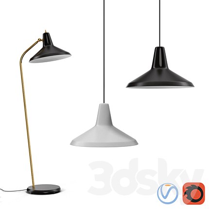 Gubi lampadaire G10 floor lamp