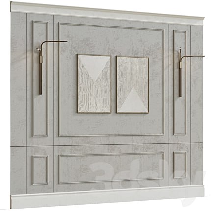 Decorative wall composition 34