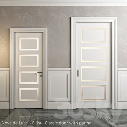Classic doors and panels - Nova de Lucci - Elika