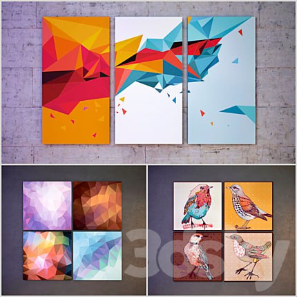 Collection 4: Modular decorative pattern (10 pieces)