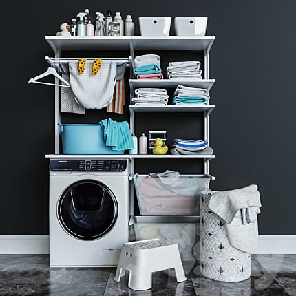 IKEA wall-mounted moduleikea BOAXEL БОАКСЕЛЬ / washing machine