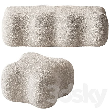 Lulu and Georgia June bench