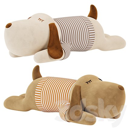 Sleep Dog Plush