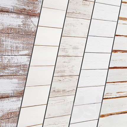 Collection of white panels made of wood 5 pcs. board, panel, wall, decor, wall decor, plank panels, wooden decor, boards, wooden wall, panel, slats