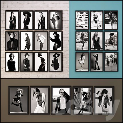 The picture in the frame: 66 pieces (66 collection) Photo Frame