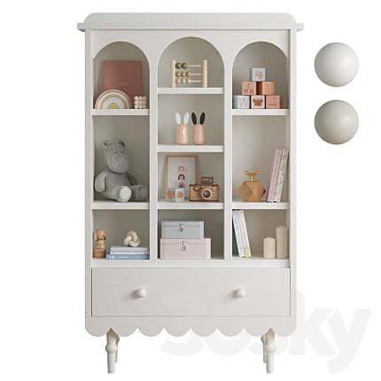 Retro Babushka Bookshelf