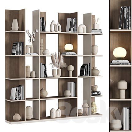 Cabinet with shelves_032