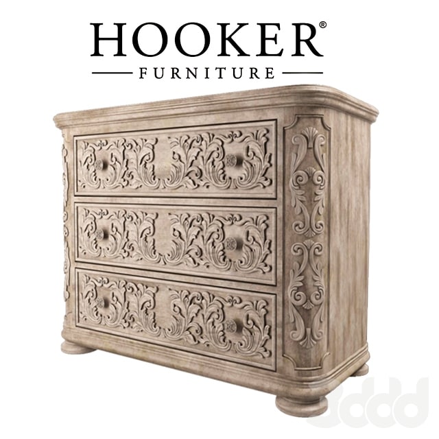 Hooker Furniture Bedroom True Vintage Bachelors Chest