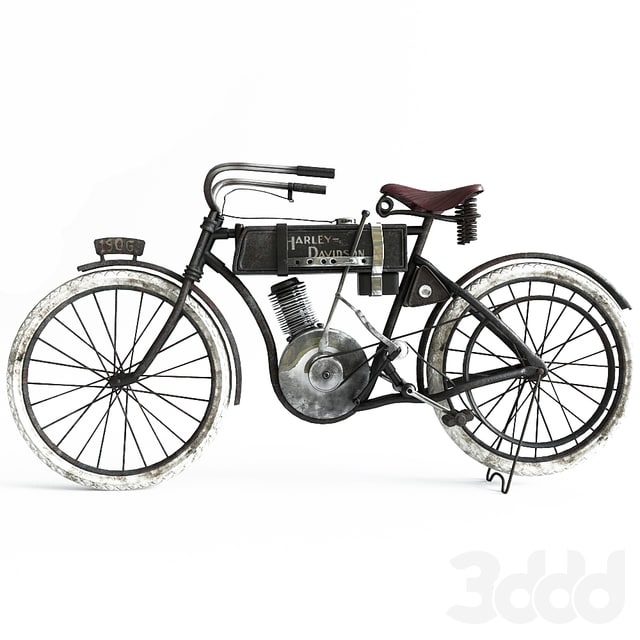 Motorbike Harley-Davidson in 1906 -davidson