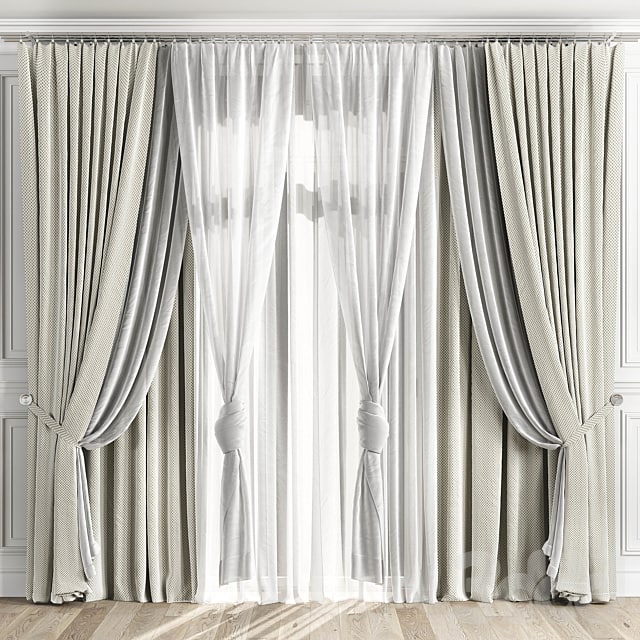 Curtains with window 510C