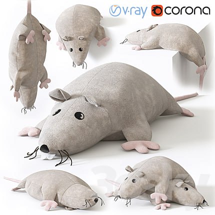 IKEA Soft Toy Rat