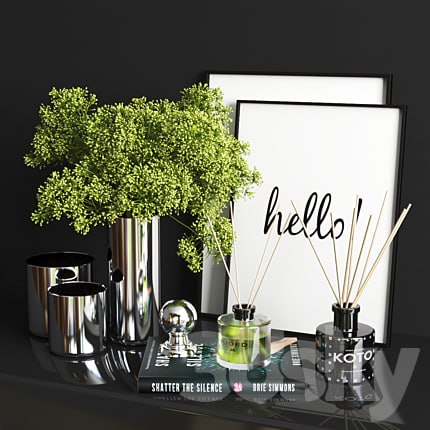 set1214 -green and steel