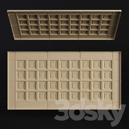 Beamed ceiling. Sameba