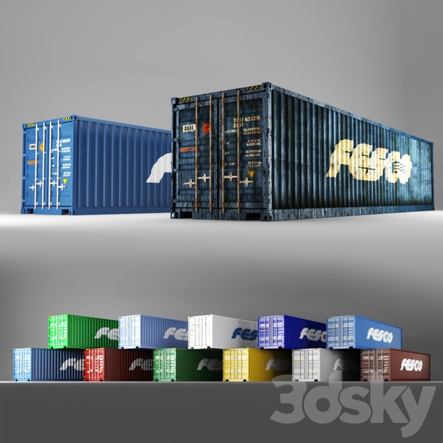 40 ft shipping container Fesco