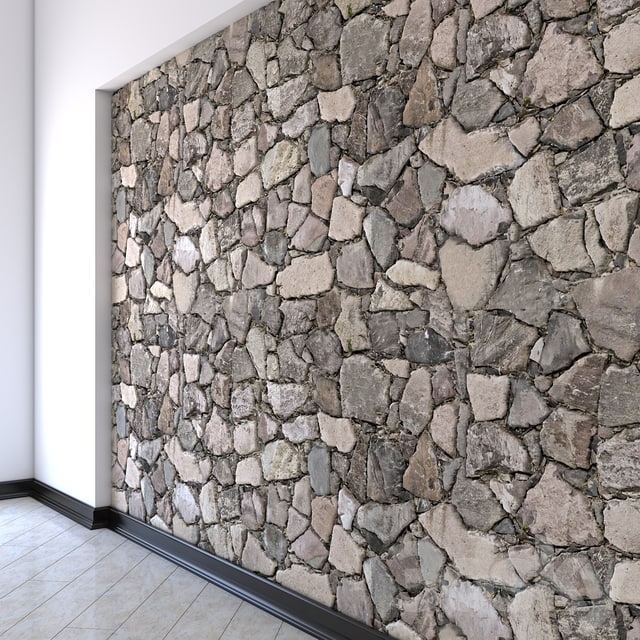 Butovaya masonry from natural stones