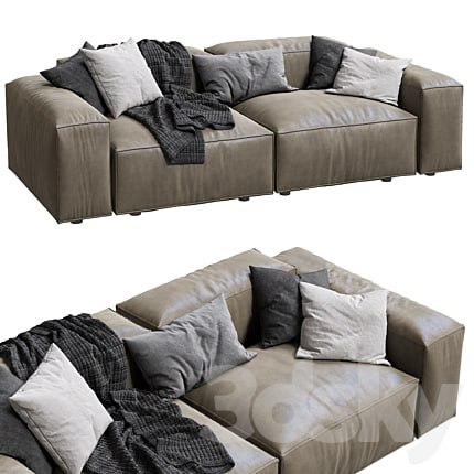 livingdivani Leather SOFA Extra Wall