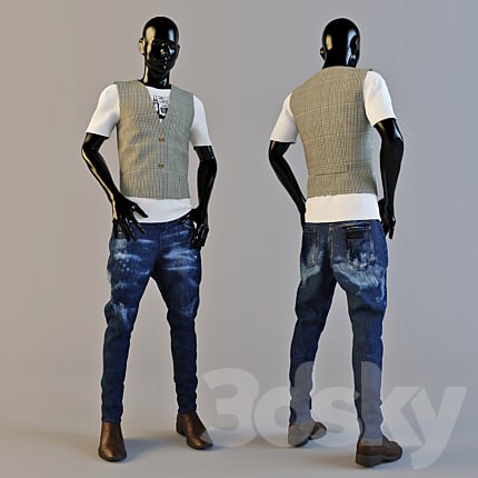 male mannequin