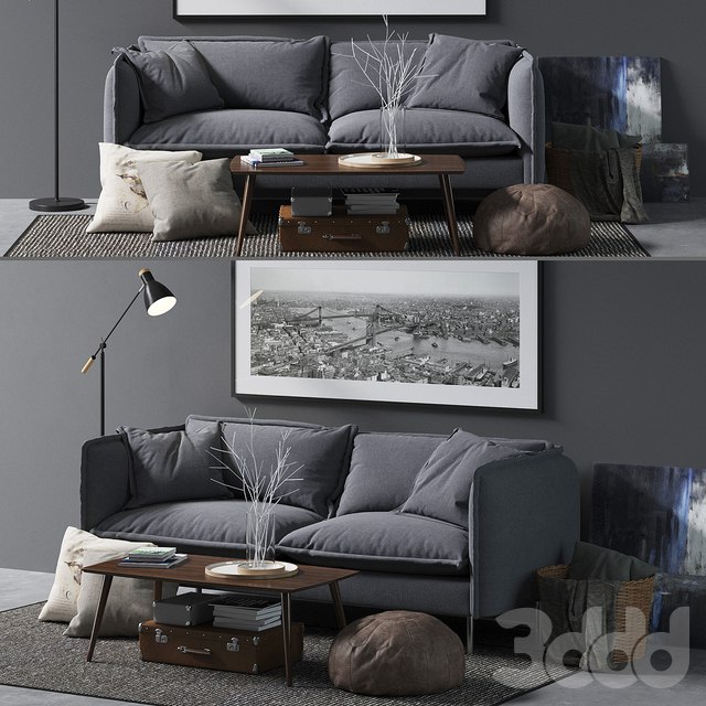 Loft Designe Sofa model 2963