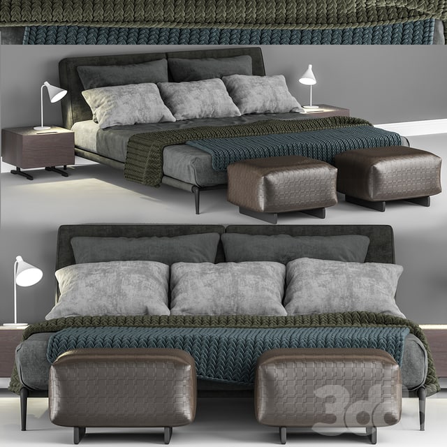 кровать Flexform Adda bed