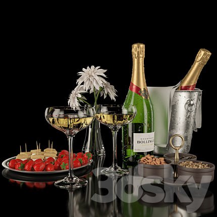 Bollinger Champagne Set