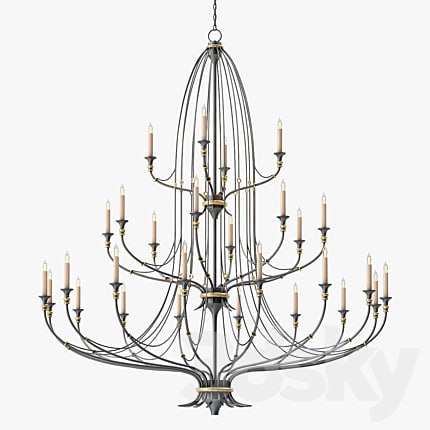 Currey and Company Folgate Chandelier