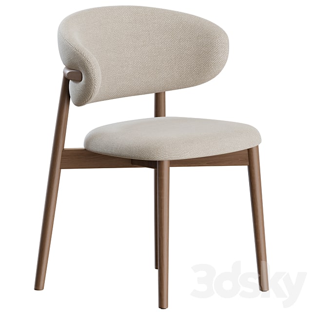 Oleandro Chair Wood by Calligaris
