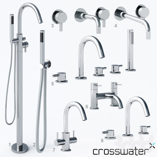 Set of mixers CROSSWATER - Mike Pro