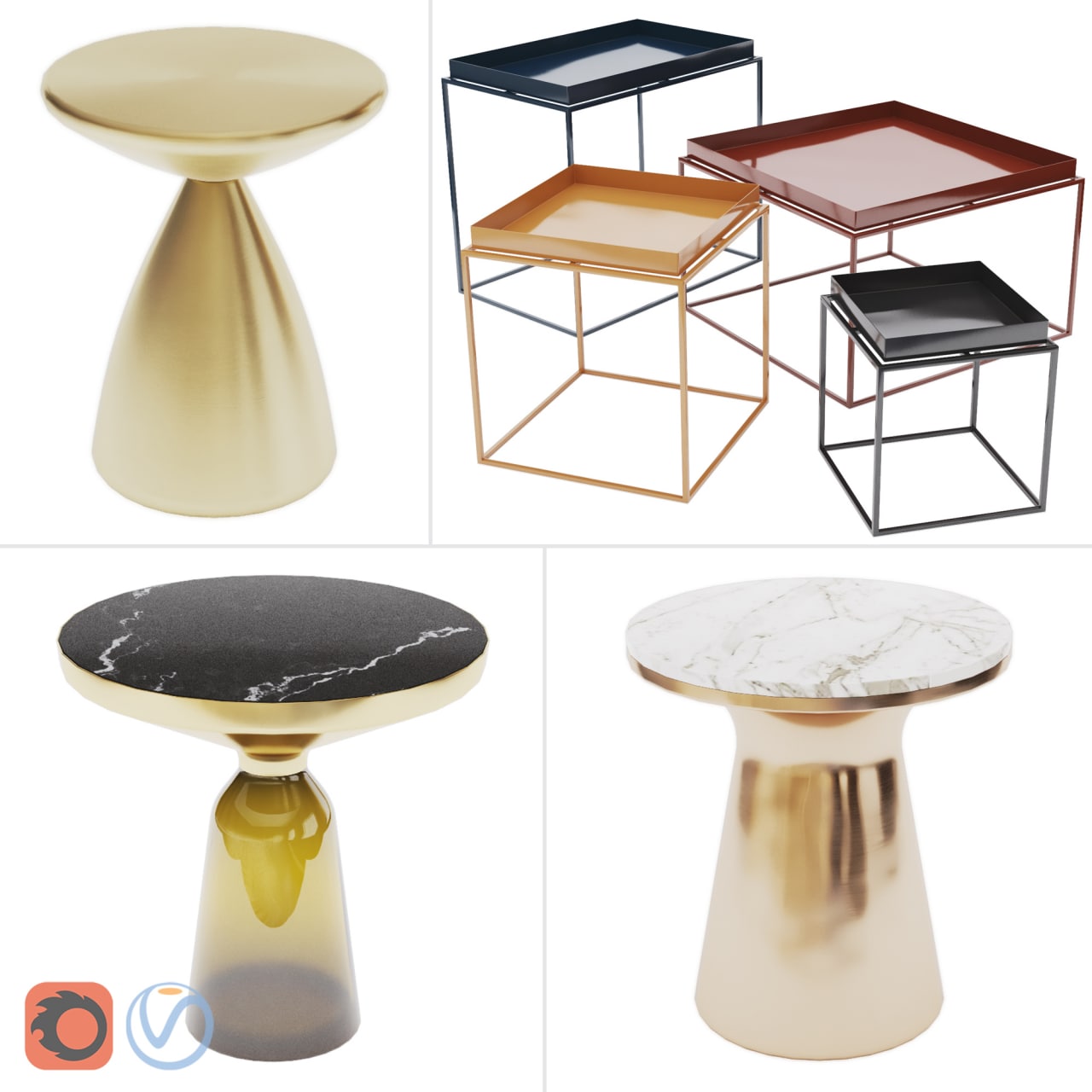 Side Tables - Vol.03