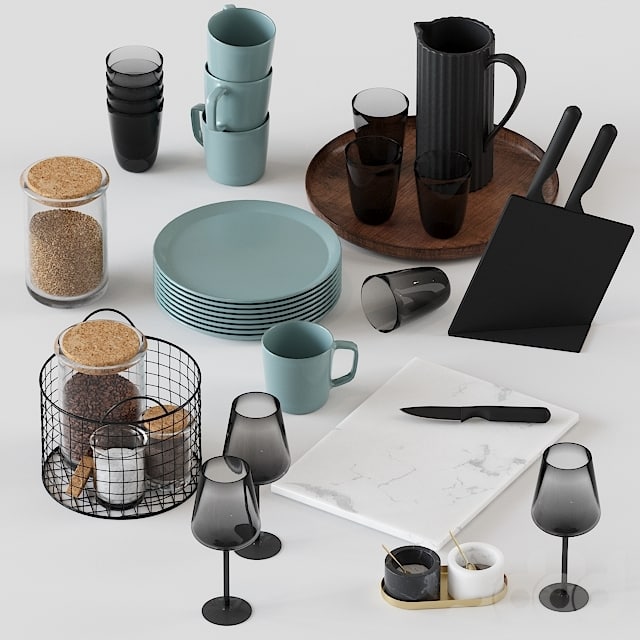 H&M decorative set for the kitchen &M