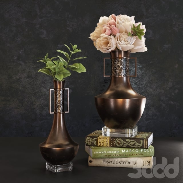 Baker Marco &amp; Polo vases