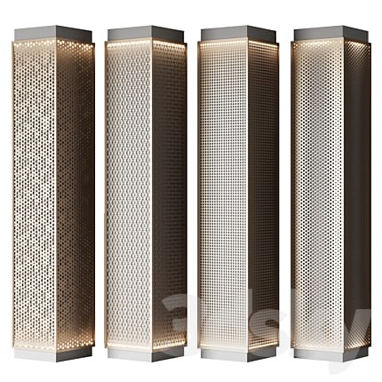 Metal columns with perforation No. 3